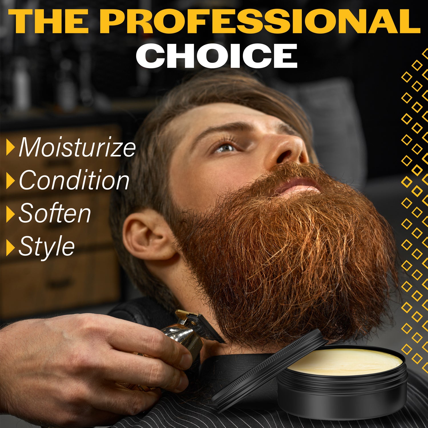 Hair Illusion Maximum Potency Biotin Beard Balm For Beard Growth And Softening