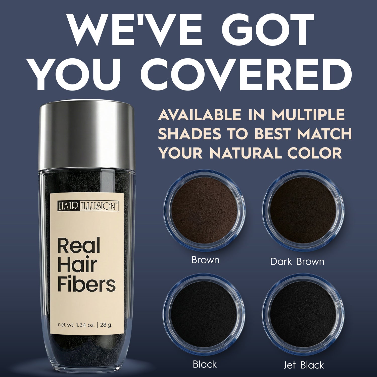 Hair Illusion Real Hair Fibers 38g