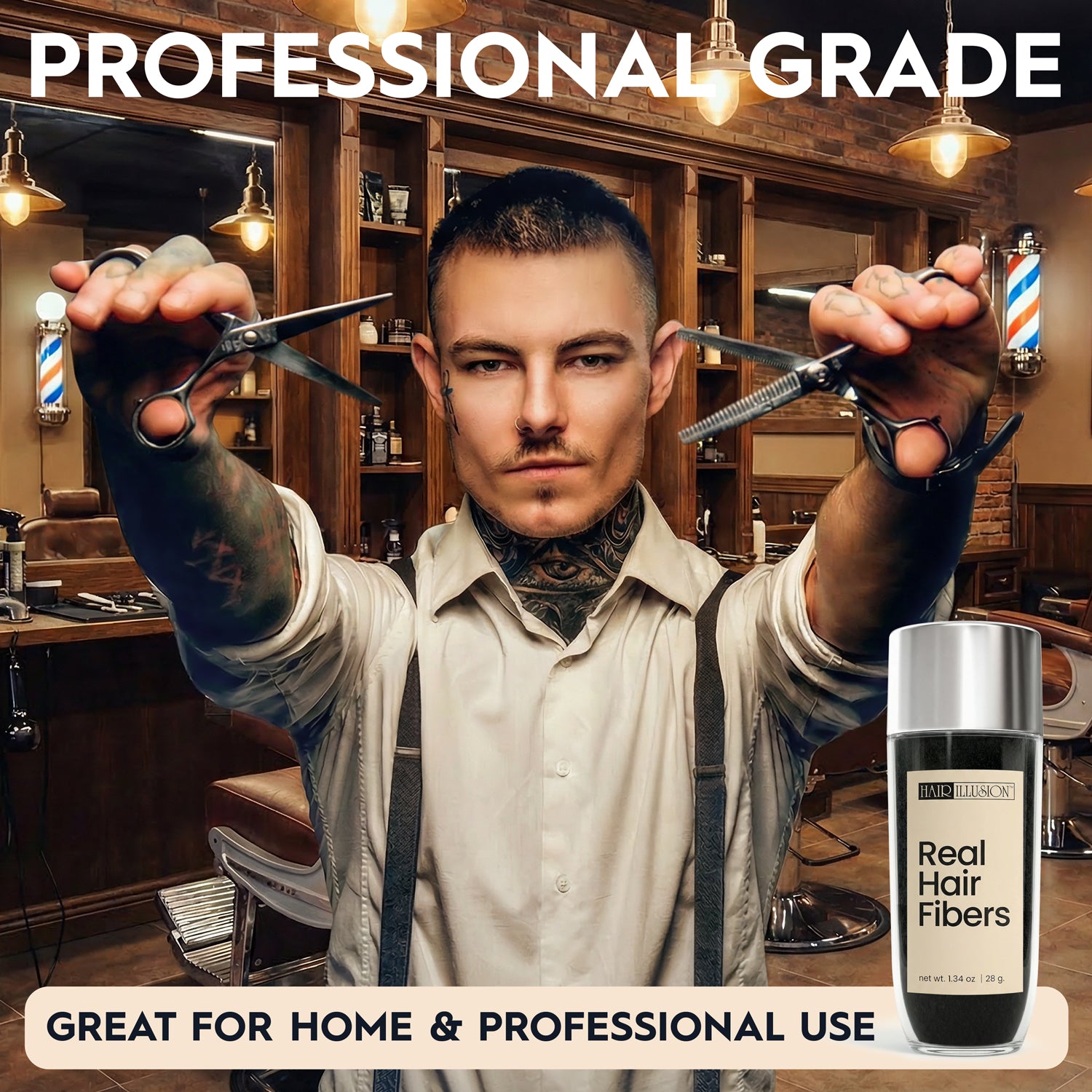 Hair Illusion Real Hair Fibers 38g