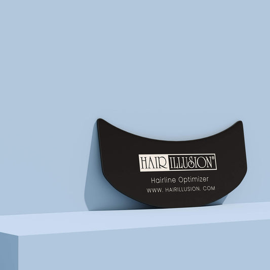 Hair illusion Hair Fibers Hairline Optimizer for Receding Hairlines, Bald Spot Cover up and Thinning Hair - Hair Illusion Inc