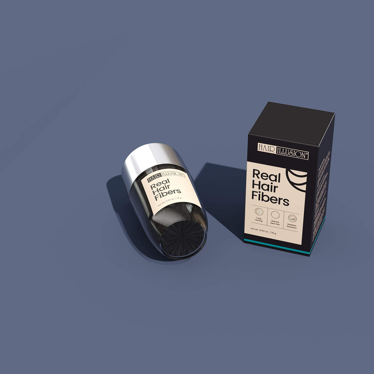 Hair illusion Real Hair Fibers 18g - Hair Illusion Inc